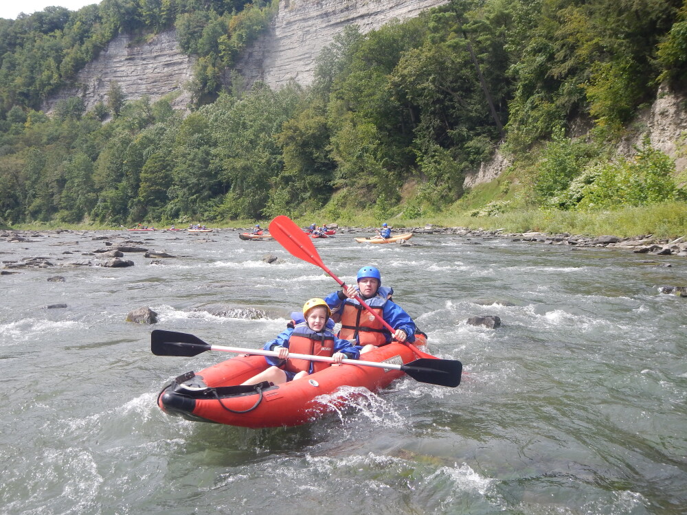 Adventure Calls Outfitters for Letchworth State Park White Water Rafting